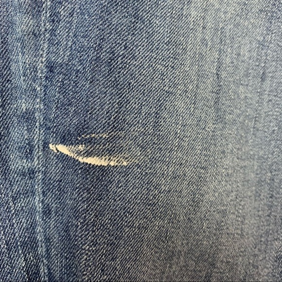Flying Monkey Mid-Rise Distressed Raw Hem Jeans - Picture 8 of 8